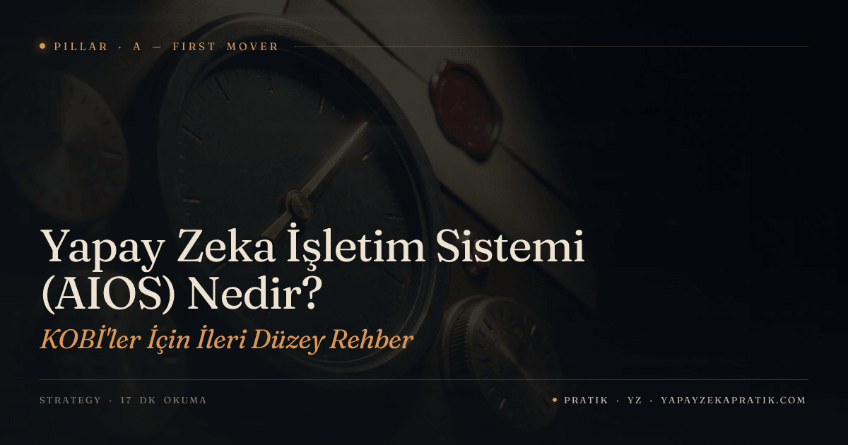 Yapay Zeka İşletim Sistemi (AIOS) Nedir? KOBİ'ler İçin İleri Düzey Rehber